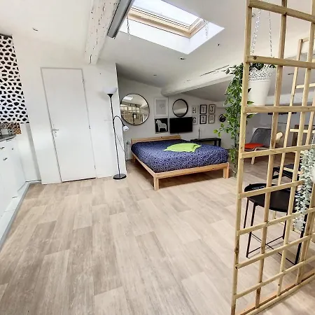 Grand St Pierre Mansarde Atypique Climatise Sète